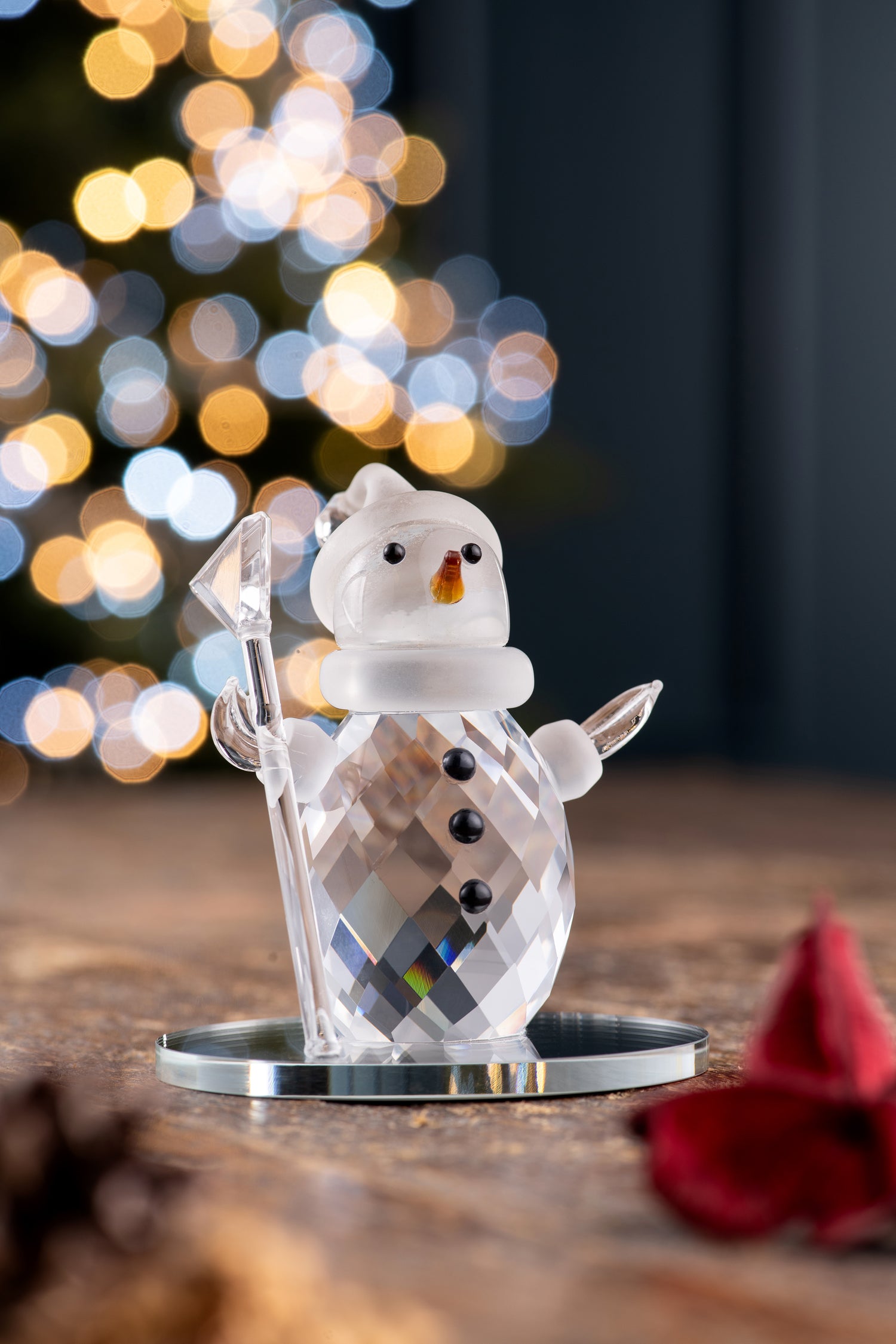 Galway Snowman on Ice Figurine-Goviers