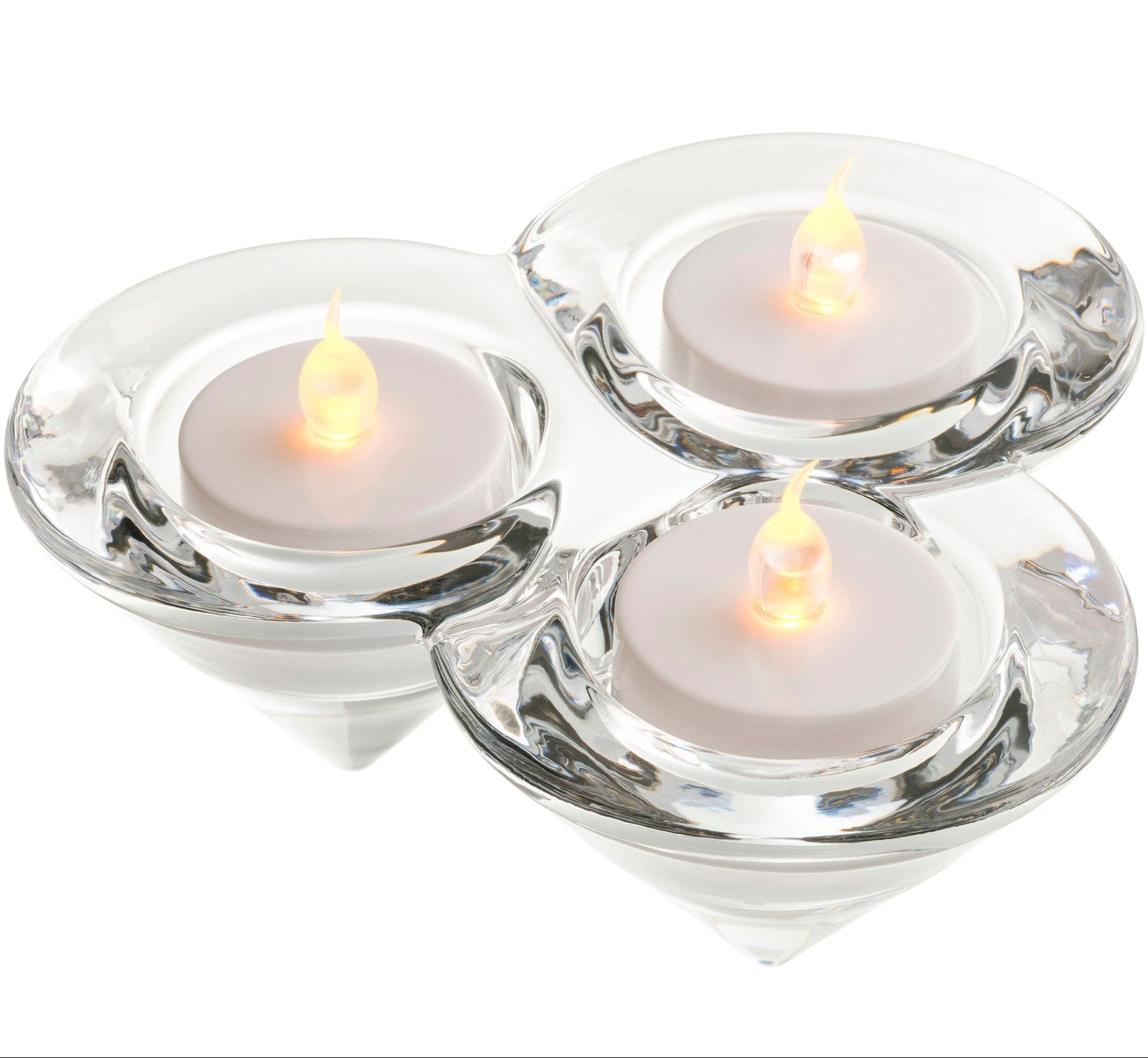 Galway Trio Votive (3 LED Tealights)-Goviers