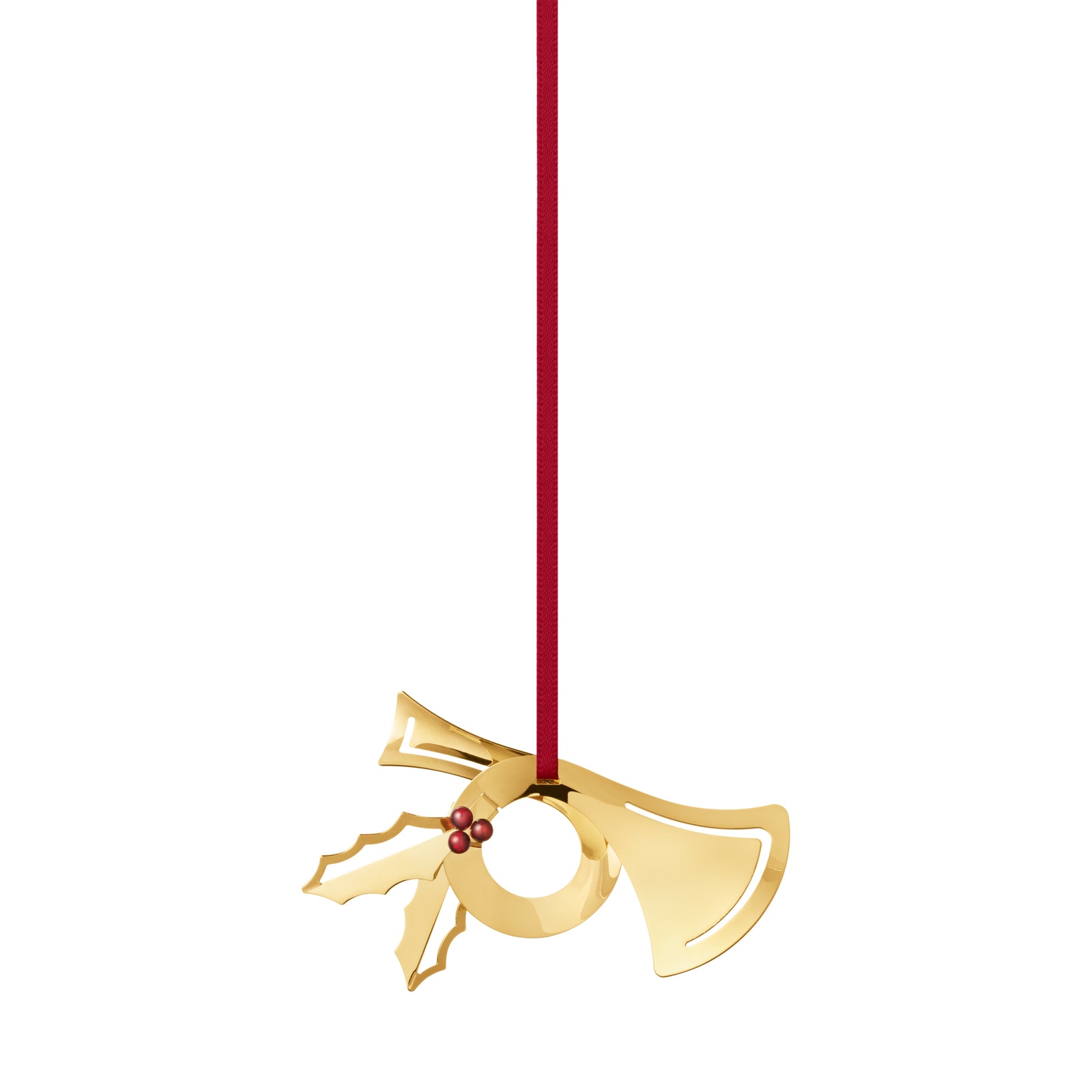 Georg Jensen 2026 Gold Holiday Ornament Horn - DELIVERY JULY-Goviers