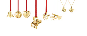 Georg Jensen 2026 Gold Ornament Set, of 8-Goviers