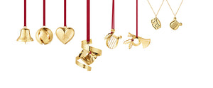 Georg Jensen 2026 Gold Ornament Set, of 8 -DELIVERY JULY