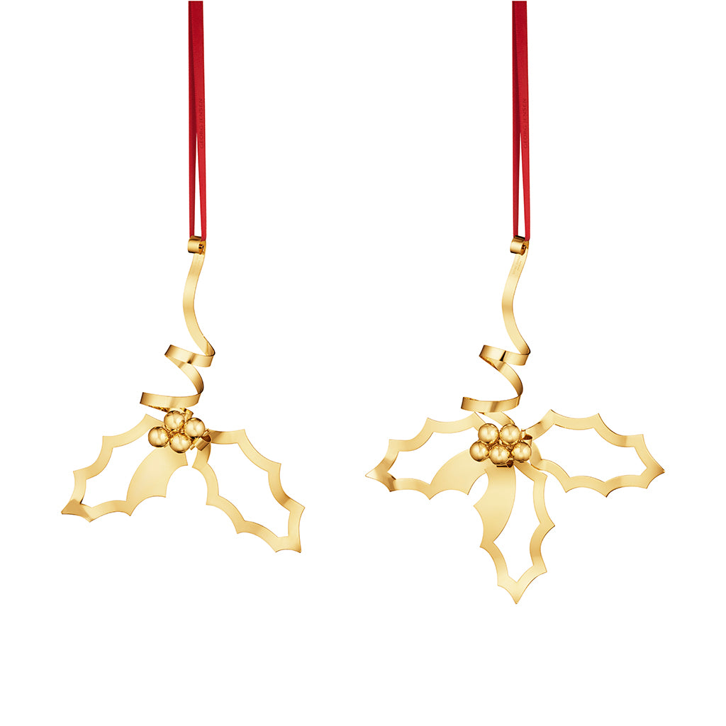 Georg Jensen 2026 Gold Table Ornament Set -DELIVERY JULY-Goviers