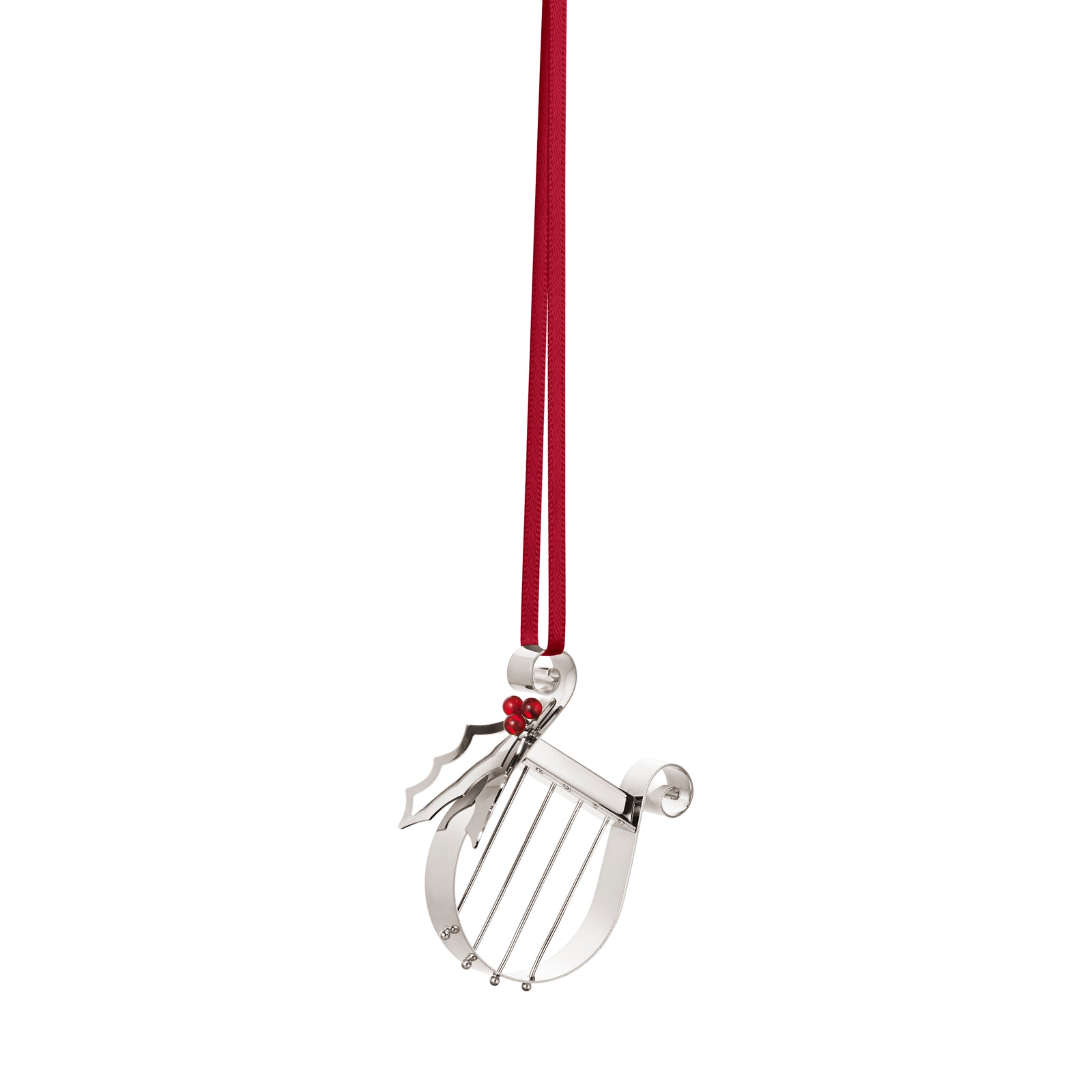Georg Jensen 2026 Palladium Holiday Ornament Harp-Goviers