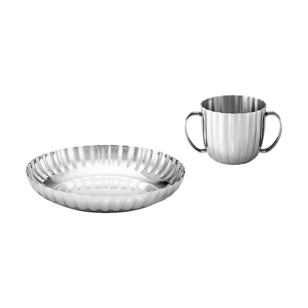 Georg Jensen Bernadotte Children's Set of 2-Goviers