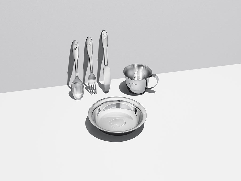 Georg Jensen Elephant Children's Set-Goviers