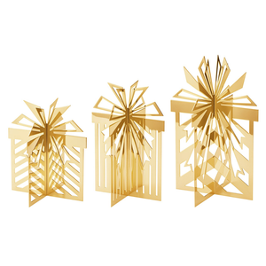 Georg Jensen Gold Presents Set of 3-Goviers