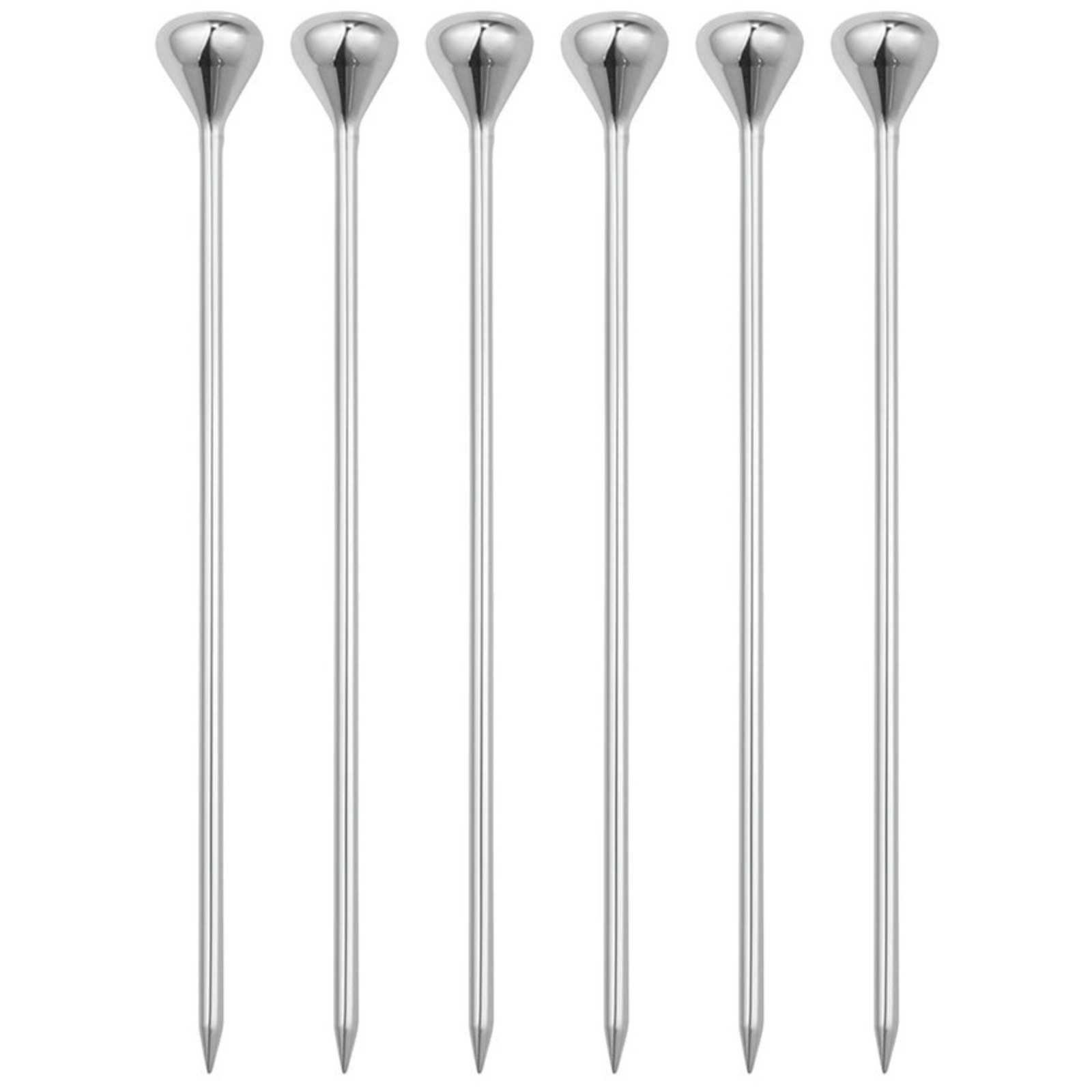 Georg Jensen Sky Food/Cocktail Sticks Set of 6-home-Goviers