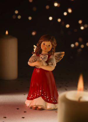 Goebel Cuddle Time Angel Bordeaux-Goviers