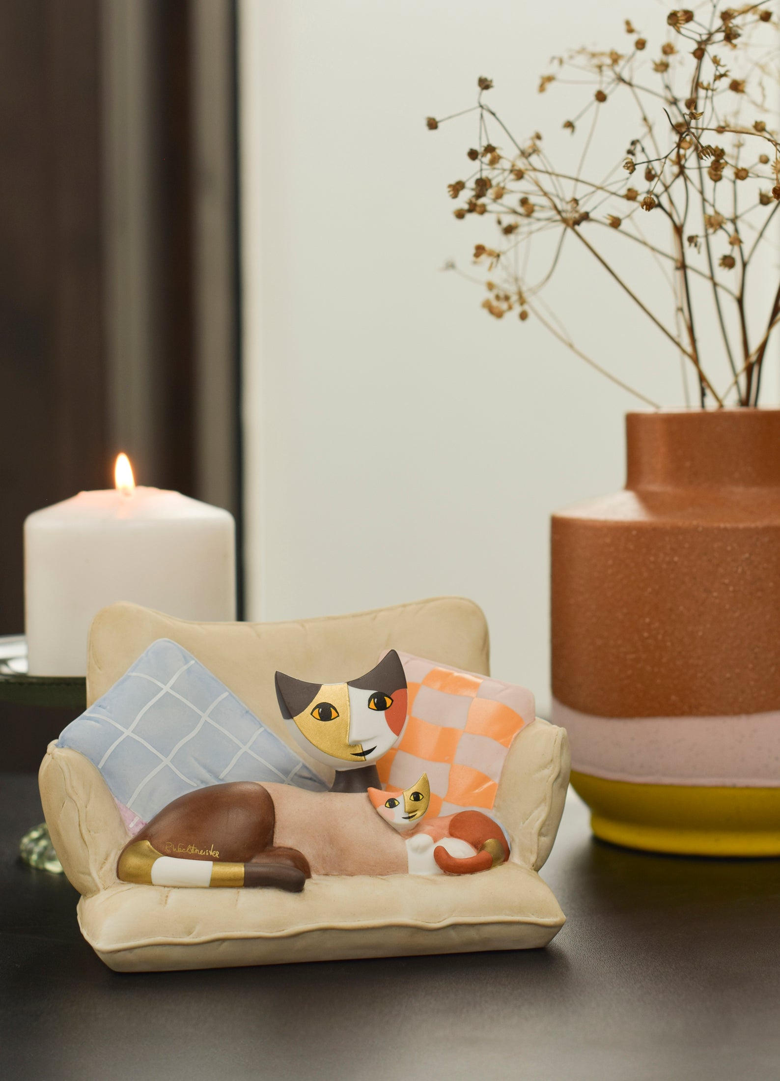 Goebel La Mamma e Minni Cats - Rosina Wachtmeister-Goviers