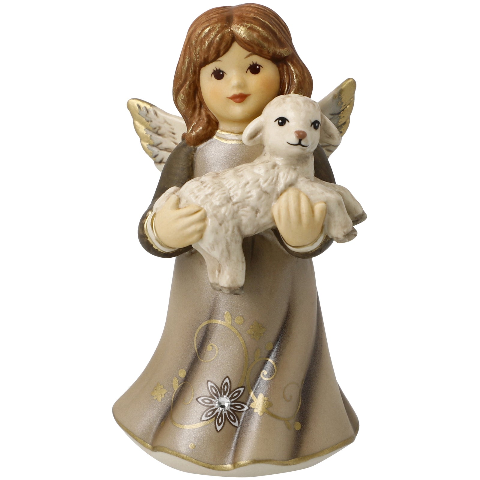 Goebel Little Shepherd Angel - Walnut-Goviers