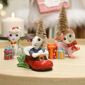 Goebel Pino Christmas Cat - Rosina Wachtmeister-Goviers