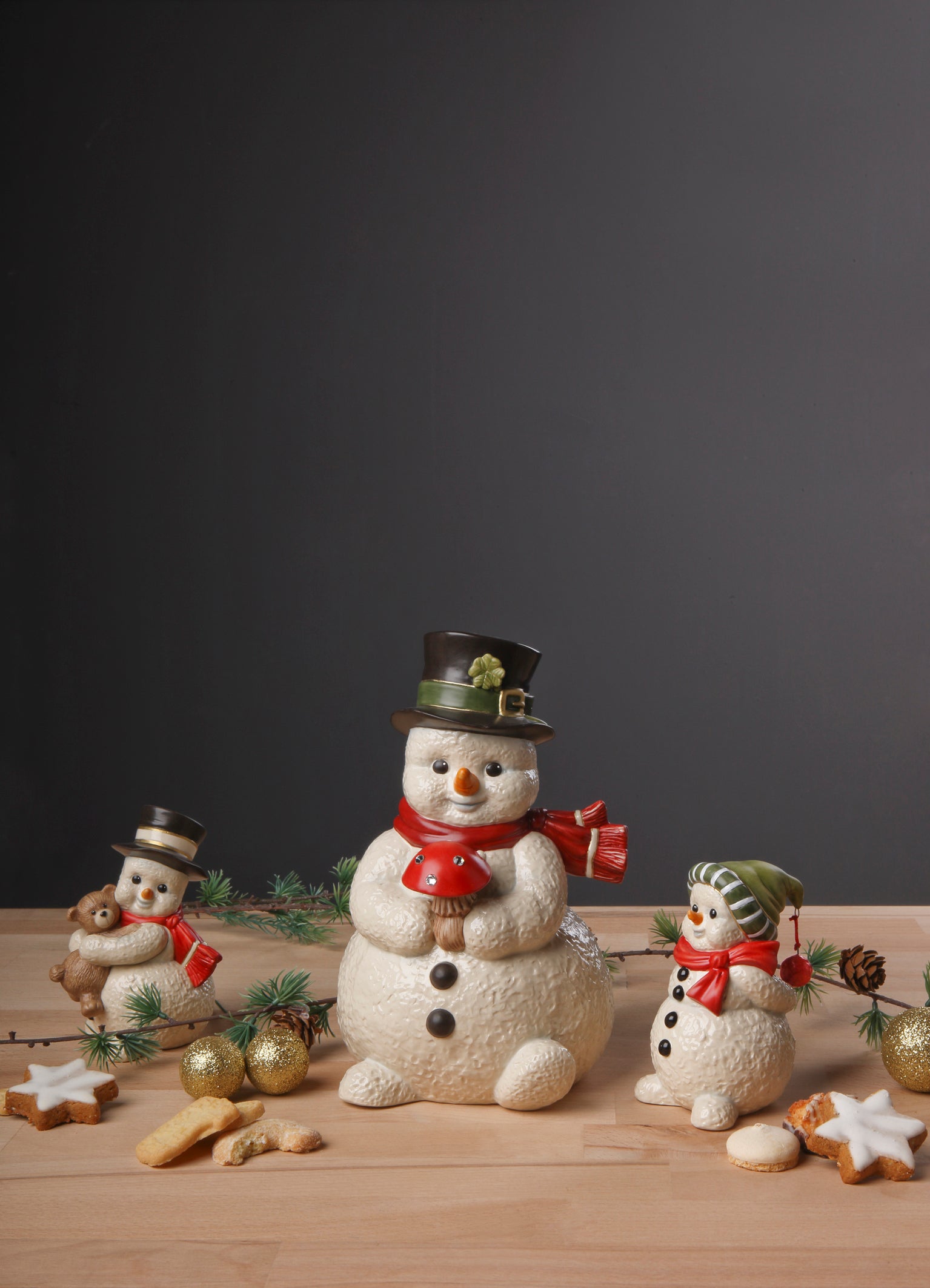 Goebel Snowman Little Herald of Luck-Christmas-Goviers