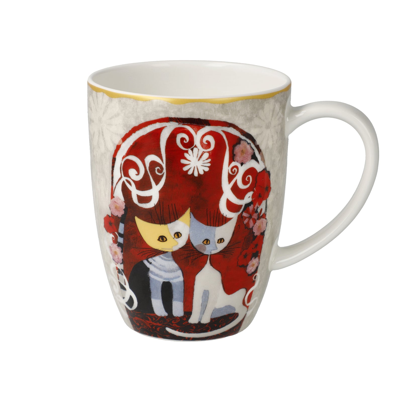Goebel Templi dell’amore Mug - Red | Rosina Wachtmeister-Goviers