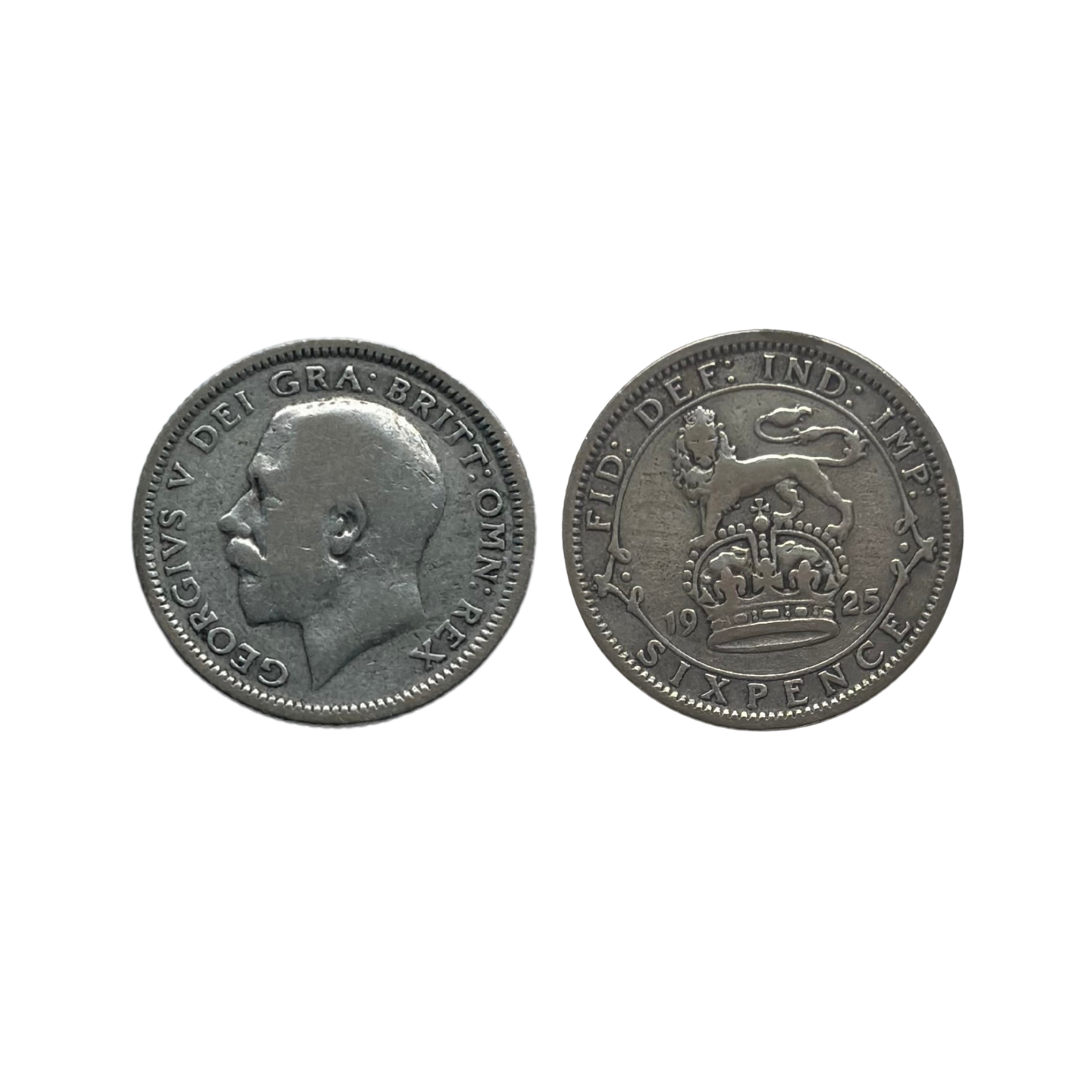 Goviers 100 Year Old Sixpence-Goviers