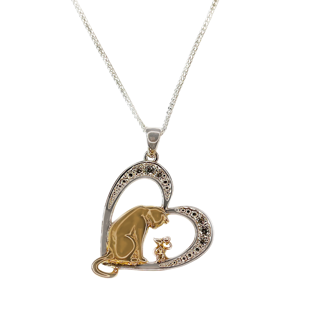 Goviers Best Friends Cat Necklace-Goviers
