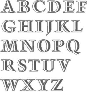 Goviers Exclusive Christmas Alphabet Garden Bauble-Goviers