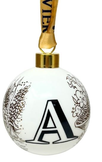 Goviers Exclusive Christmas Alphabet Garden Bauble-Goviers