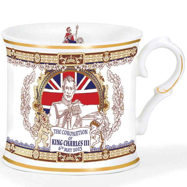 Goviers 限定国王チャールズ 3 世戴冠式マグカップ - Goviers of Sidmouth