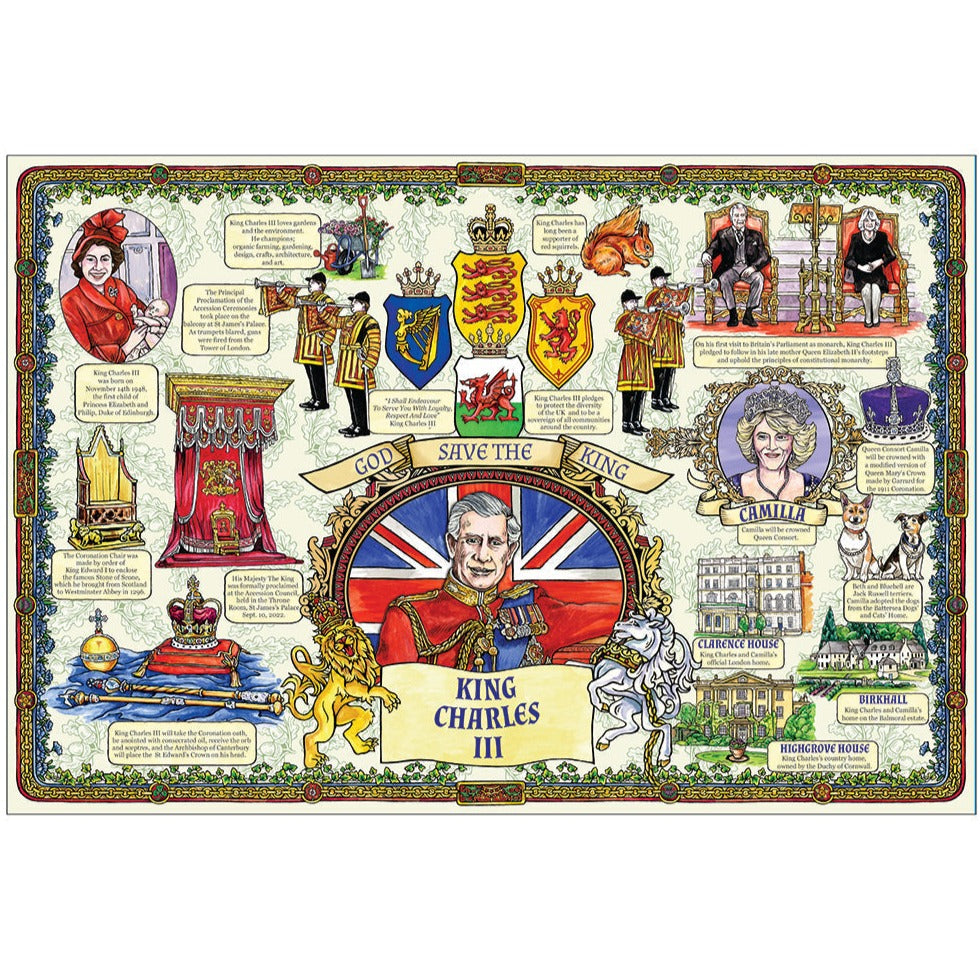Goviers Exclusive King Charles III Coronation Puzzle-Royal Commemorative-Goviers
