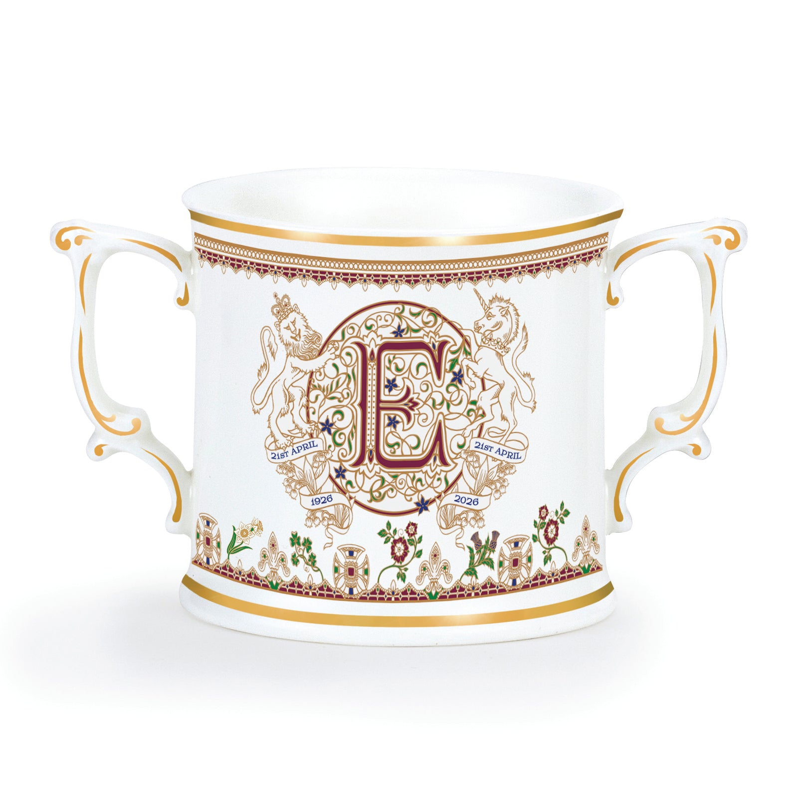 Goviers Exclusive Queen Elizabeth II Centenary Loving Cup-Goviers
