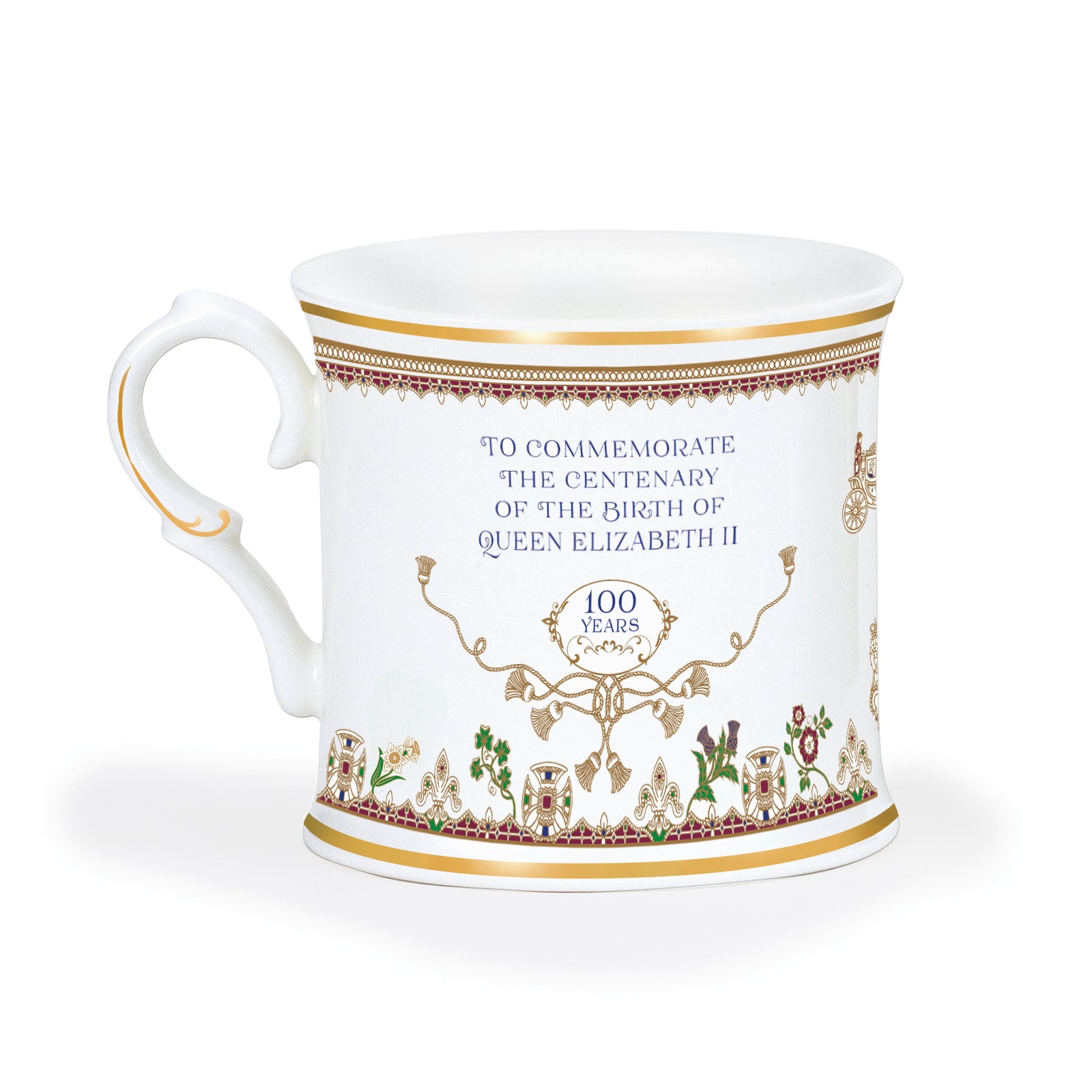 Goviers Exclusive Queen Elizabeth II Centenary Mug-Goviers