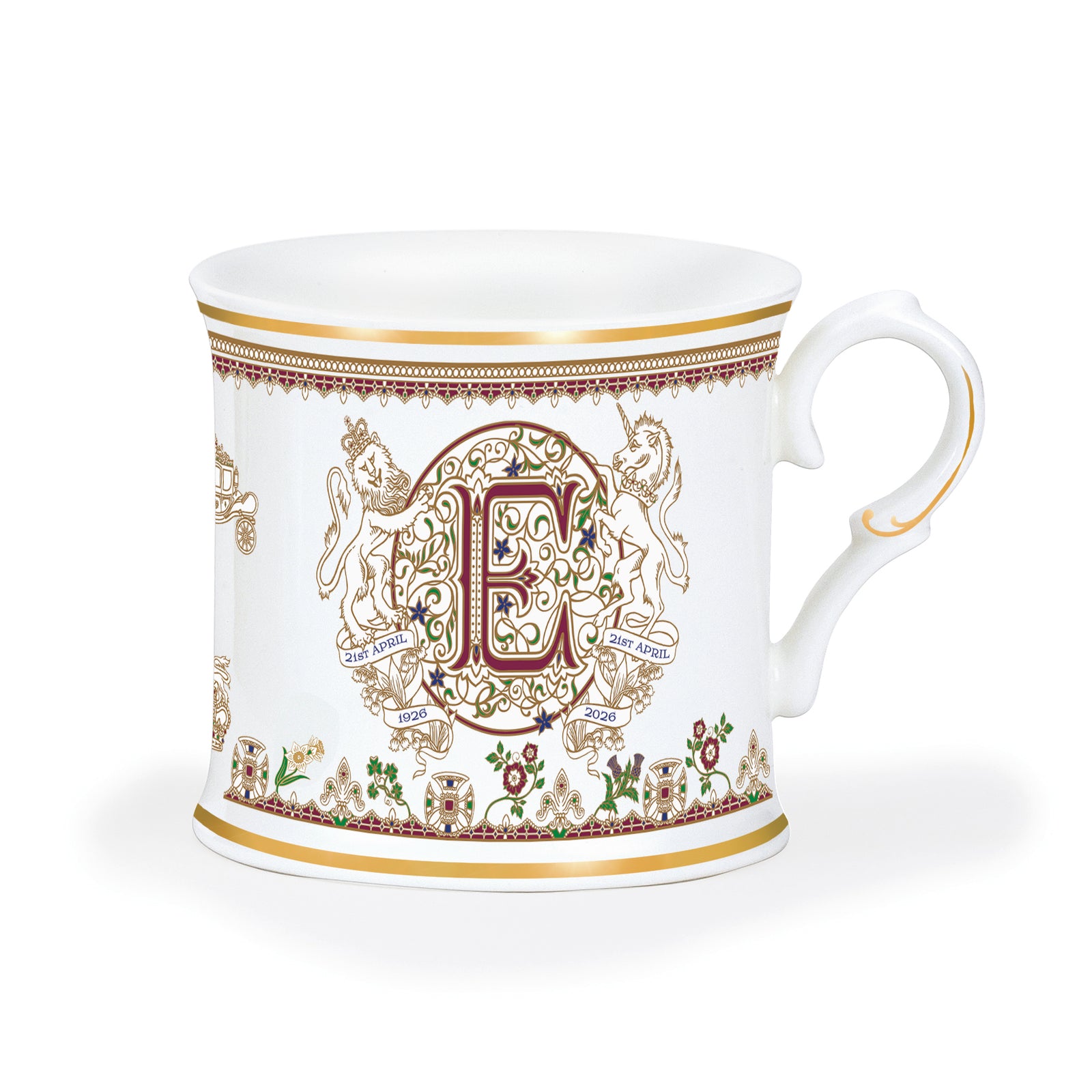 Goviers Exclusive Queen Elizabeth II Centenary Mug-Goviers