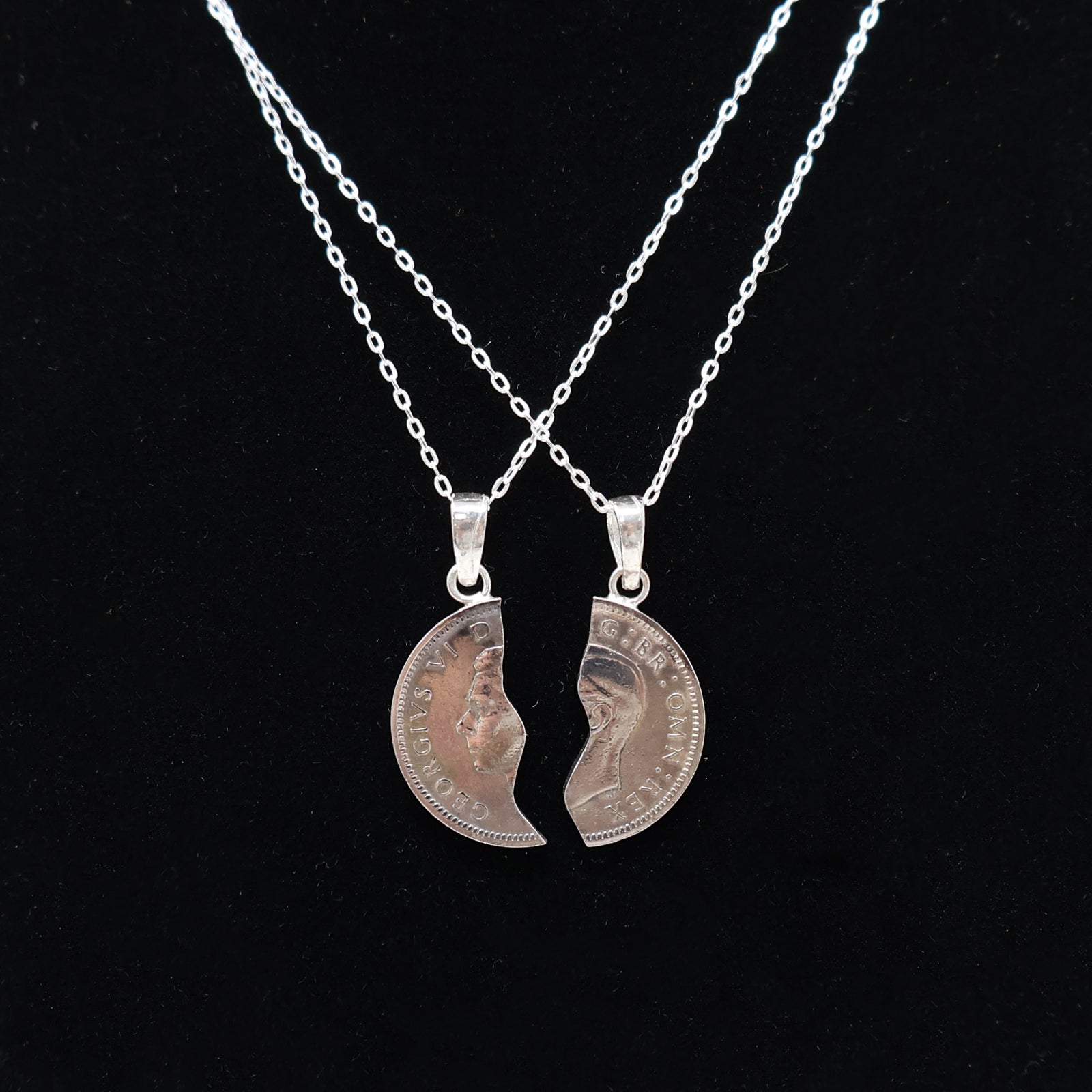 Goviers Split Sixpence Pair 1970-Goviers