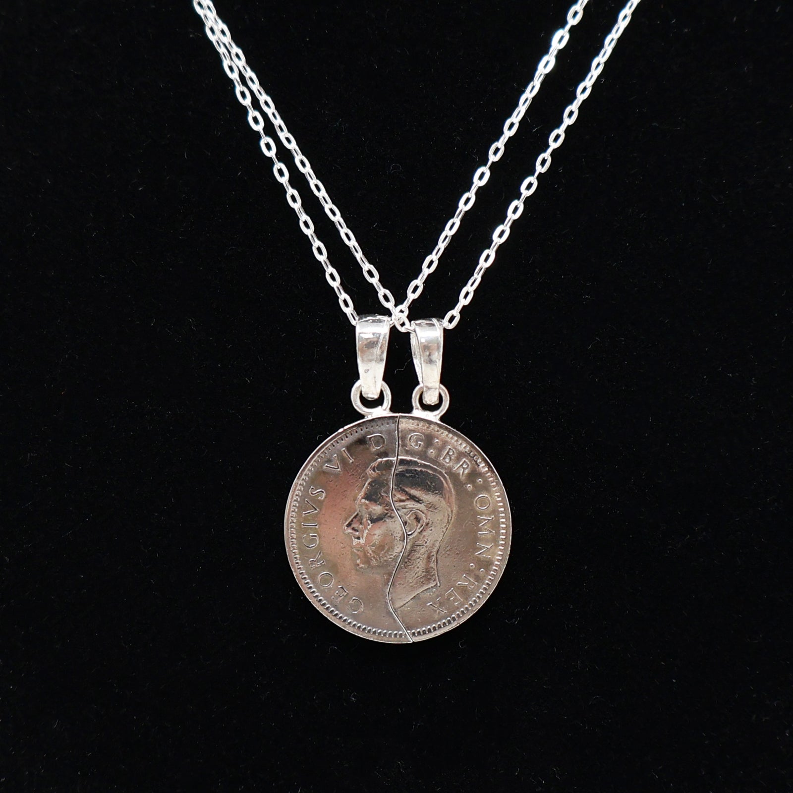 Goviers Split Sixpence Pair - Year of Choice-Goviers