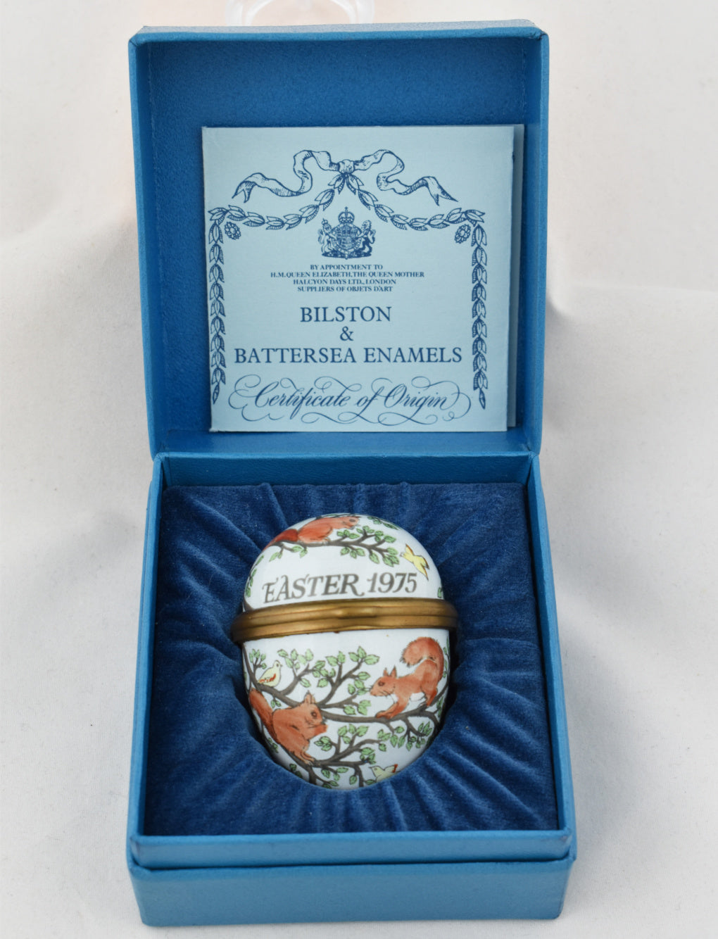 Halcyon Days 1975 Easter Egg-collectables-Goviers