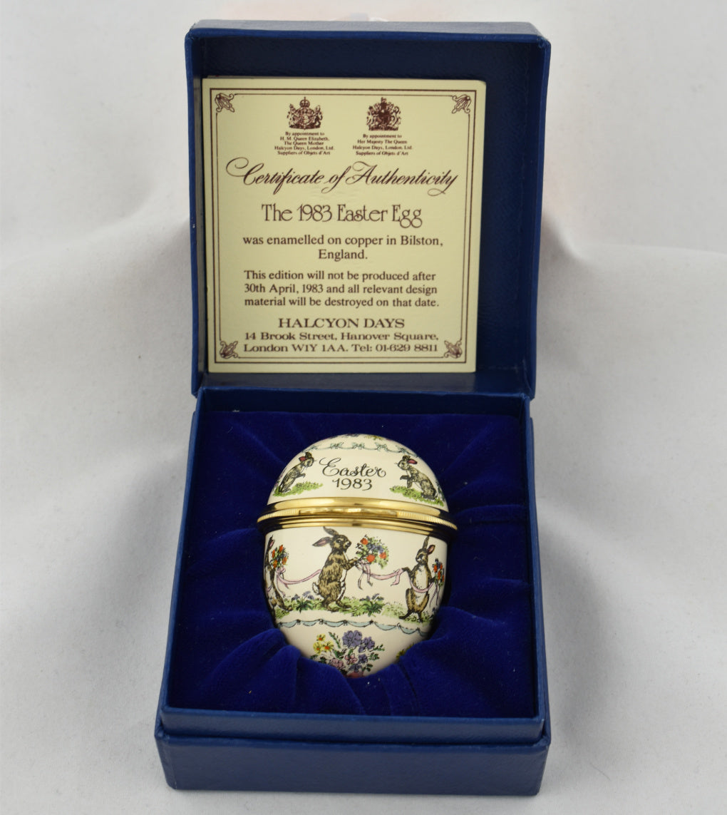 Halcyon Days 1983 Easter Egg-collectables-Goviers