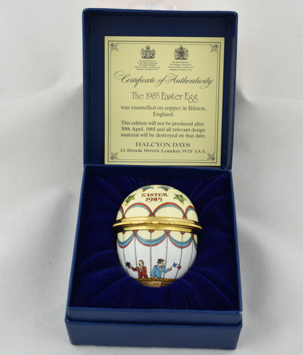 Halcyon Days 1985 Easter Egg-collectables-Goviers