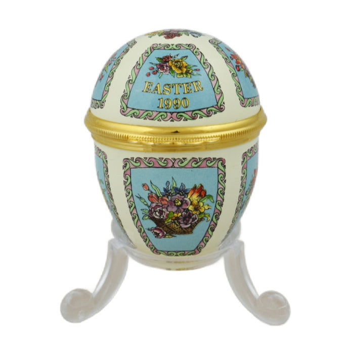 Halcyon Days 1990 Easter Egg-collectables-Goviers