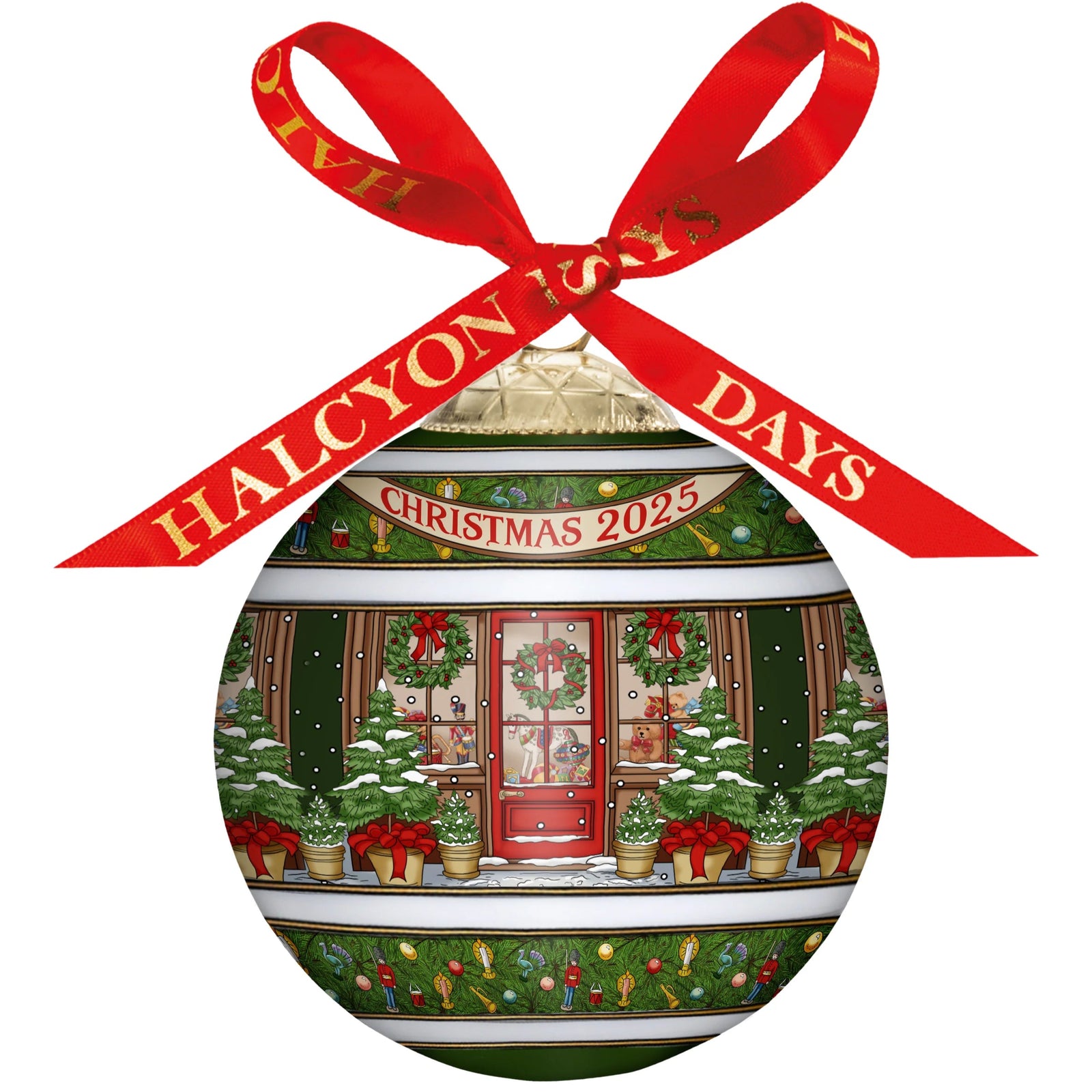 Halcyon Days 2025 Christmas Bauble- The Wonder of Christmas-Goviers
