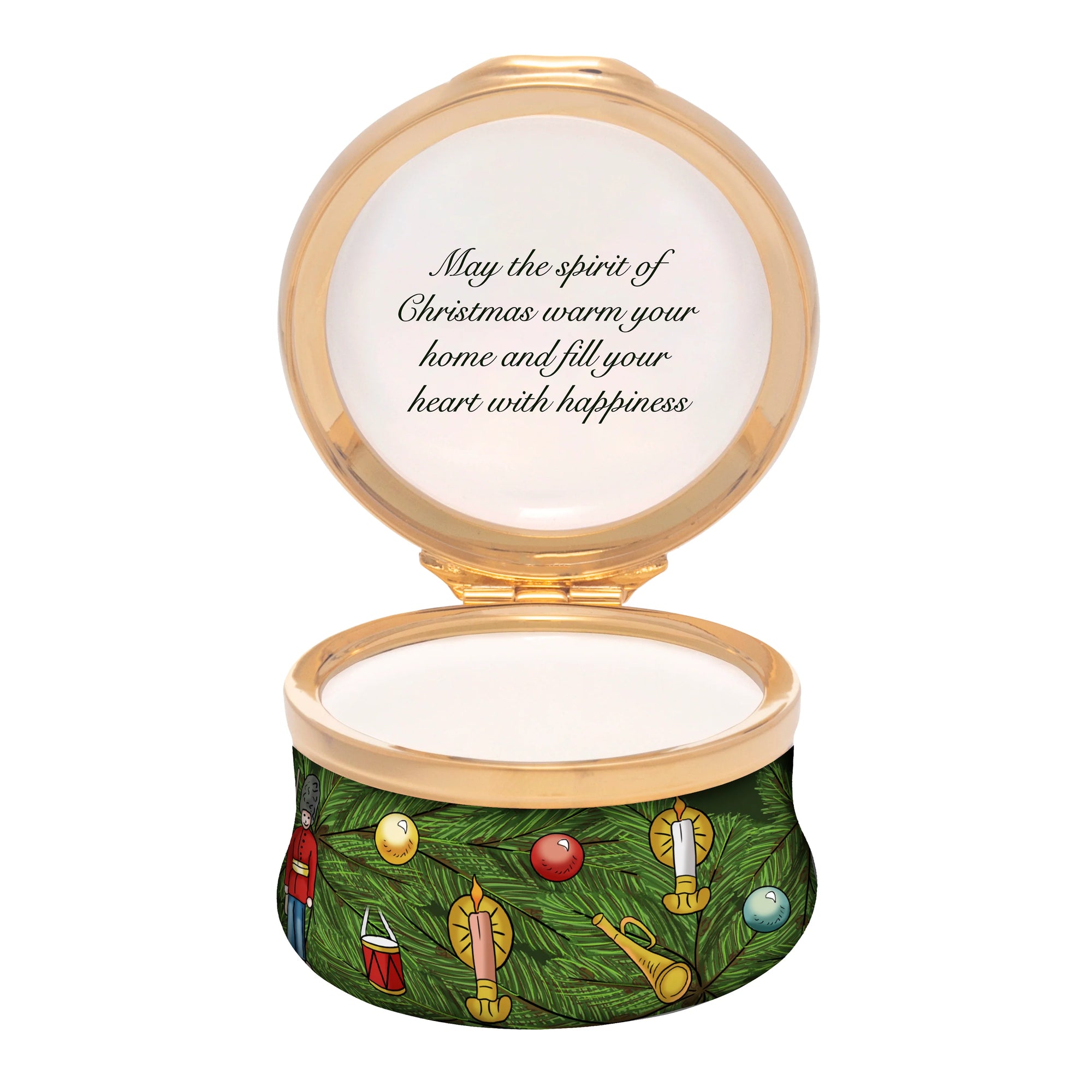 Halcyon Days 2025 Christmas Box - The Wonder of Christmas-Enamel Boxes-Goviers
