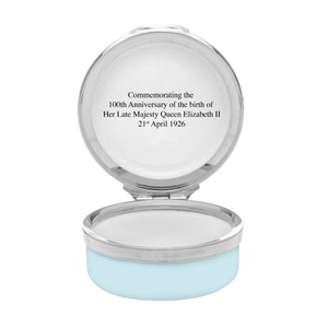 Halcyon Days Her Majesty Queen Elizabeth II - 2022 Commemorative Coin Enamel Box-Goviers
