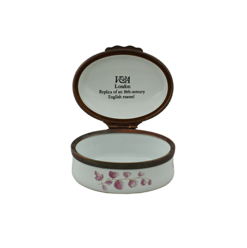Halcyon Days V & A London Enamel Box-Enamel Boxes-Goviers