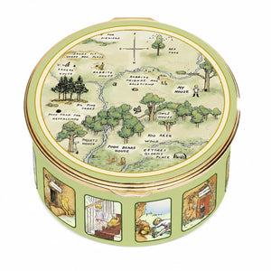 Halcyon Days Winnie-the-Pooh "Hundred Acre Wood" Enamel Musical Box - Happy Birthday-Goviers