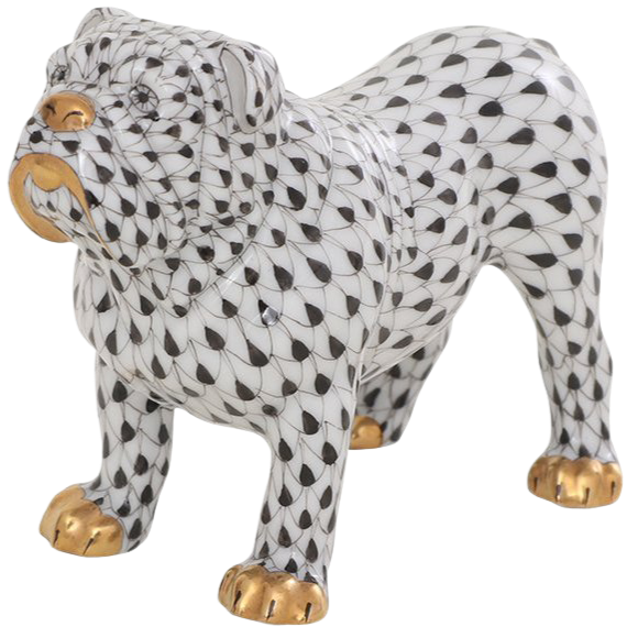 Herend Bulldog | VHNM-collectables-Goviers