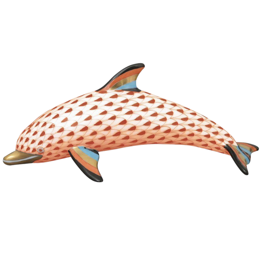 Herend Dolphin Father | VH-Collectables-Goviers