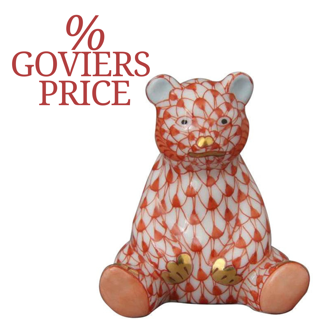 Herend Miniature Baby Bear Sitting | VH - IN STOCK NOW-Collectables-Goviers