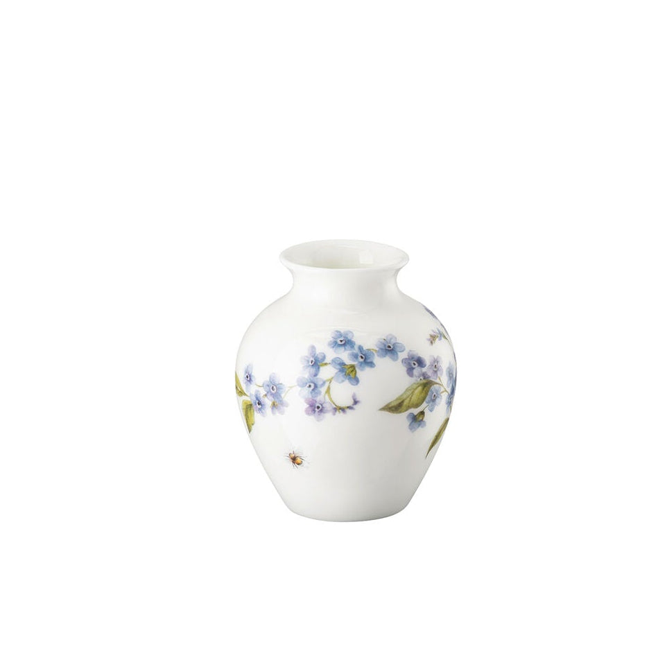 Hutschenreuther Forget Me Not Mini Vase-Goviers