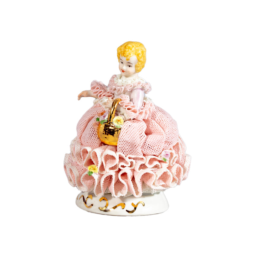 Irish Dresden Dorothea Pink-Goviers