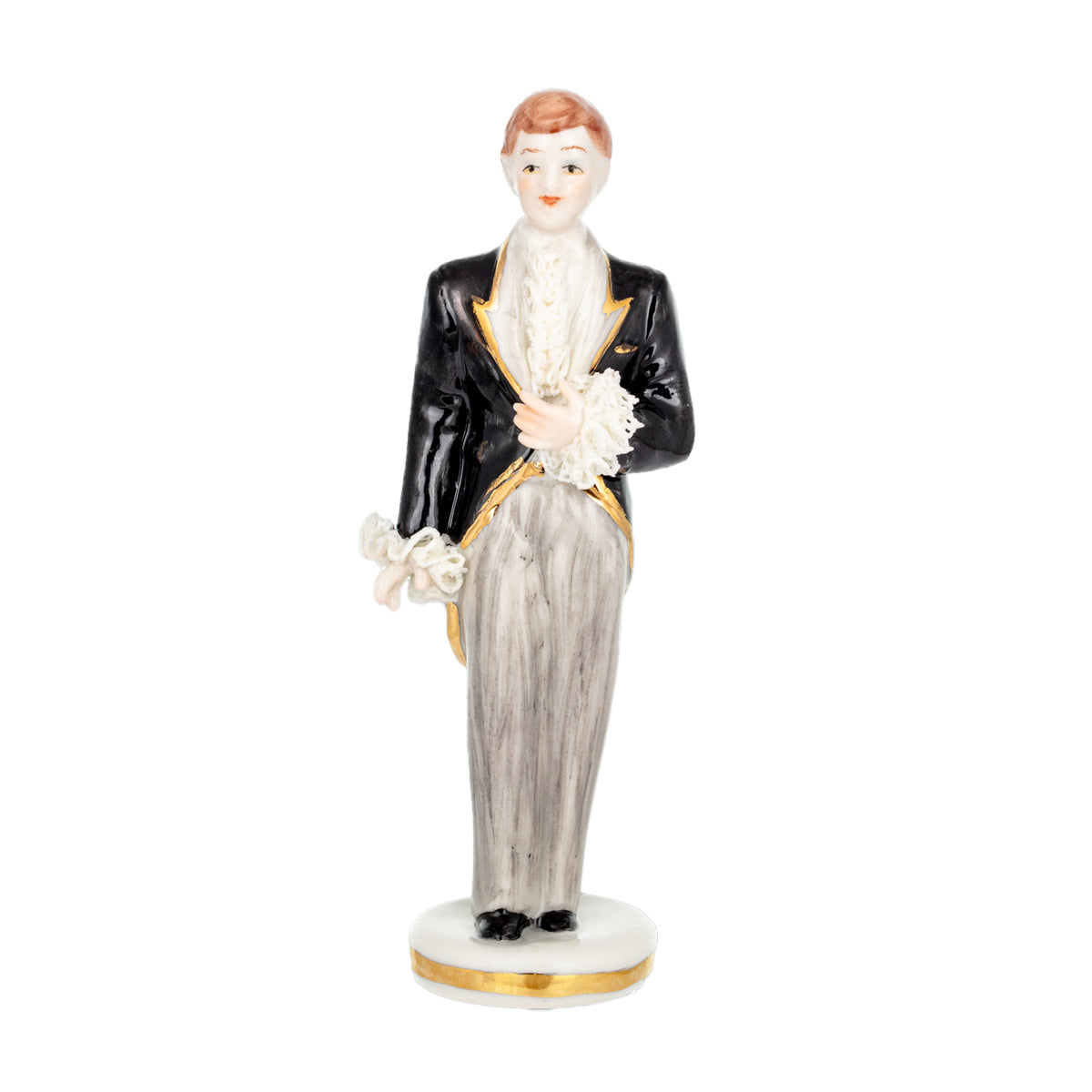 Irish Dresden Groom-Goviers