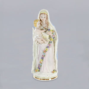 Irish Dresden Maddonna of the Roses-Goviers