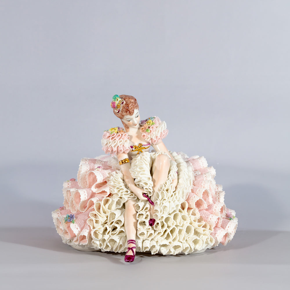 Irish Dresden Prima Ballerina Pink-Goviers