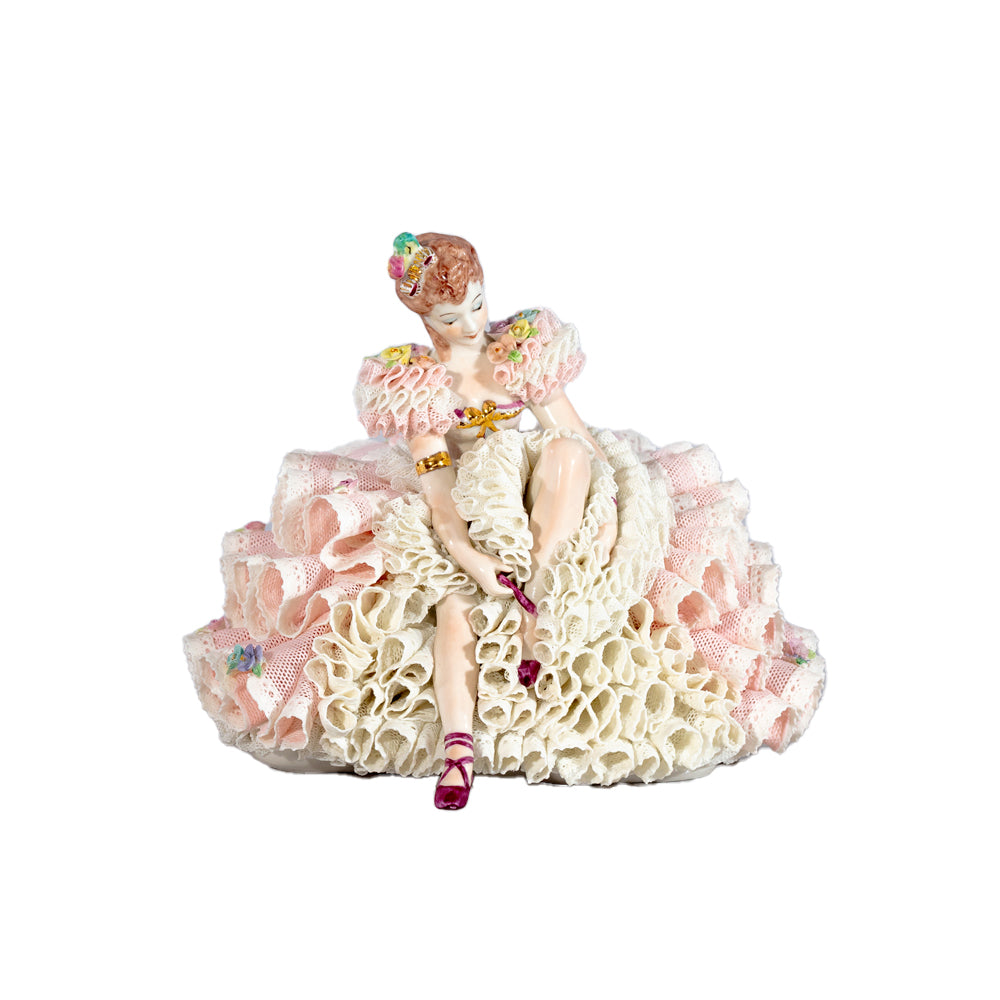 Irish Dresden Prima Ballerina Pink-Goviers