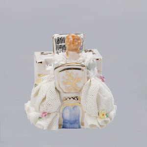 Irish Dresden Rosemary White-Goviers