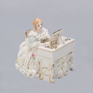 Irish Dresden Rosemary White-Goviers