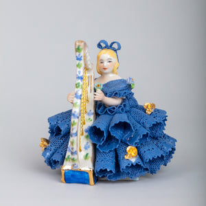 Irish Dresden Royal Claire - Blue-Goviers