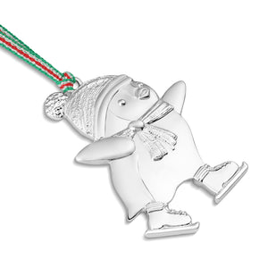 Newbridge Silverware Penguin with Green Boots Christmas Tree Decoration